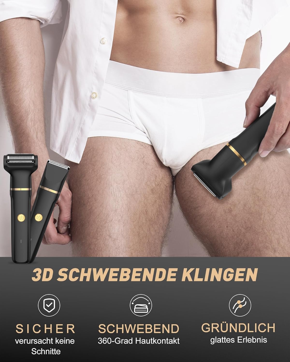 Ballscratch 3-1 Pubic & Ball Trimmer
