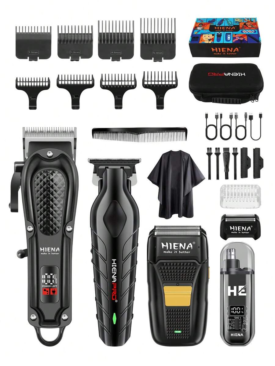 4‑in‑1 Professional Cordless Grooming Kit for Men